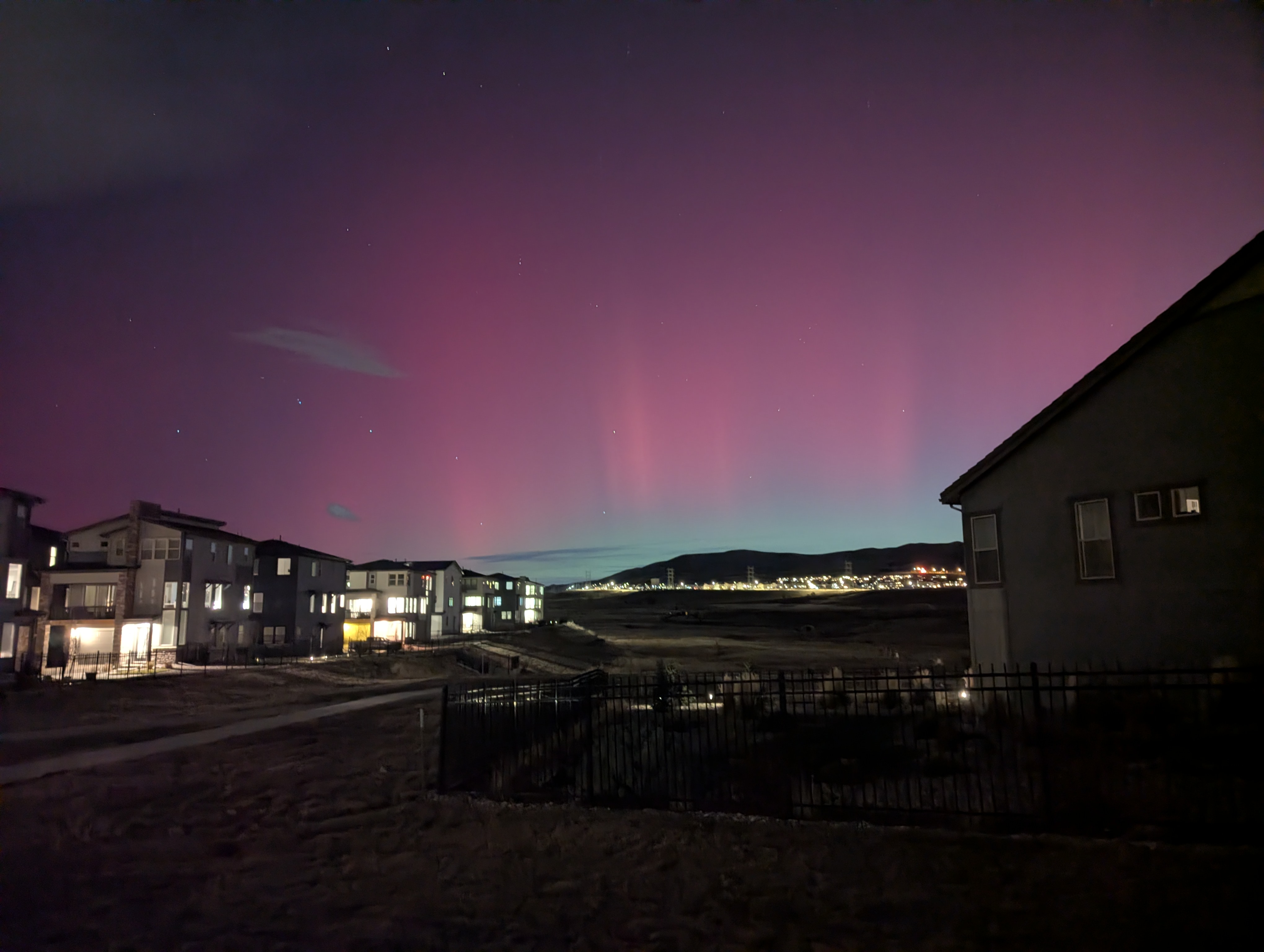 Northern Lights, Morrison, Colorado